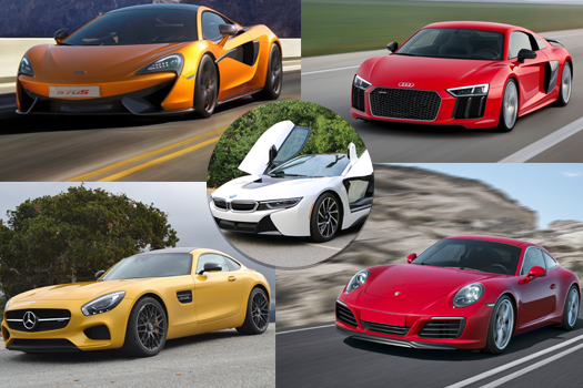 Top Five Sports Cars